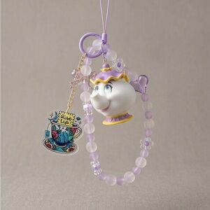 Tea Lover “Mrs. Potts” Disney Custom Bagcharm made by Joelle